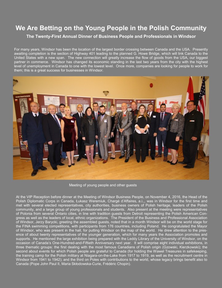 2.3 2016 Bus Dinner Report FINAL (E)1