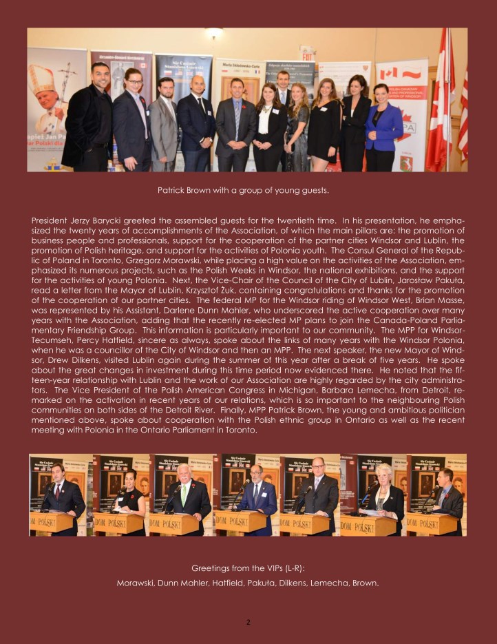 2.4 2015 Business Dinner Report FINAL E2