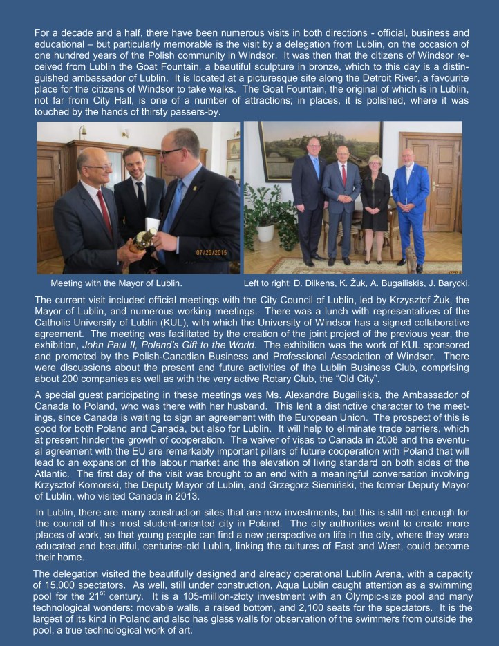 3.3 2015 Lublin Delegation Visit Windsor FINAL E2
