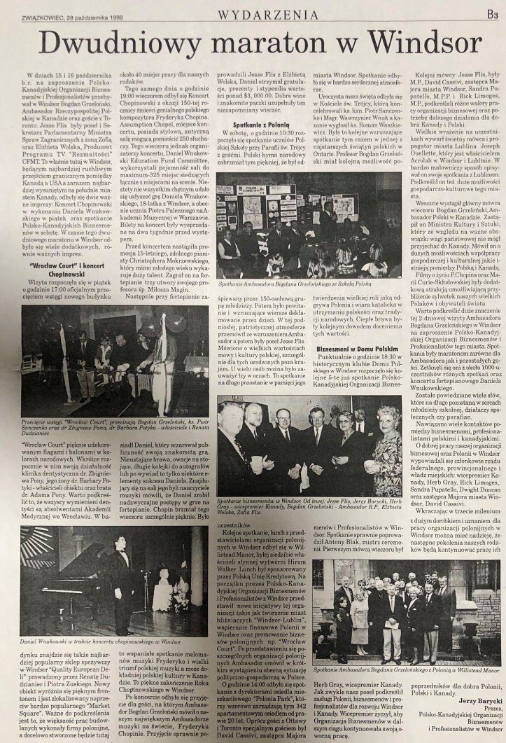 1999 V B-Dinner 2-dniowy maraton Zwiazkowiec B3 18.10.1999 (P)