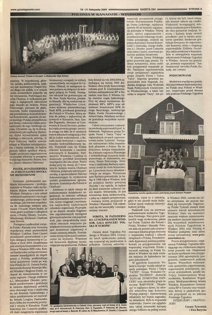 2004 X B-Dinner Ambasadorzy 2-Gazeta 19-21.11.2004 (P)