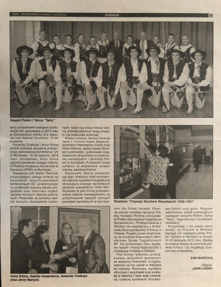 2012 XVII B-Dinner Spotkanie biznesmenow 2-Zwiazkowiec 4-12.11.2012 (P)